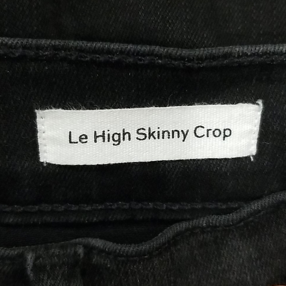Frame Le High Skinny Crop raw edge jeans - Picture 6 of 7